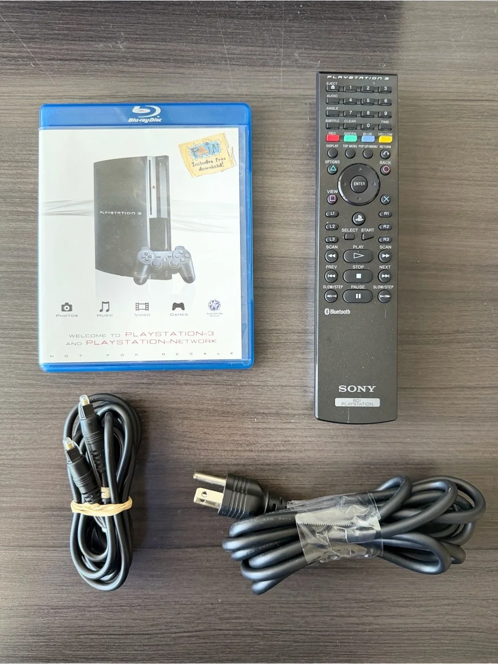 Sony PlayStation 3 PS3 Backwards Compatible Console CECHE01 80GB Bundle Tested